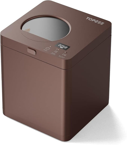 TOPZEE Electric Composter:3L Kitchen Compost Bin Countertop Indoor Odorless by TOPZEE
