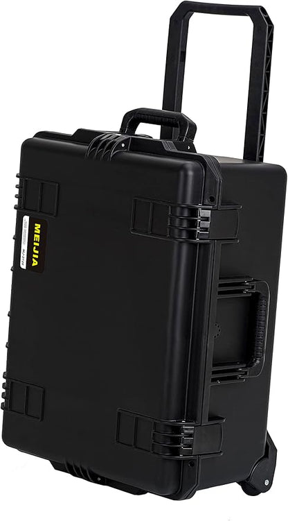 MEIJIA Portable All Weather Premium Rolling Wheels Waterproof Hard Compact by MEIJIA