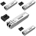 OPSTRAN 10GBASE-SR SFP+ Optical Transceiver Module Compatible with Intel E10GSFPSR 850nm 300m DDM Duplex LC MMF 4 Pack