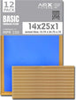 14x25x1 Air Filter Comparable to MPR 100 Basic Economy Furnace Filters by AIRXFILTERSWICKEDCLEANAIR