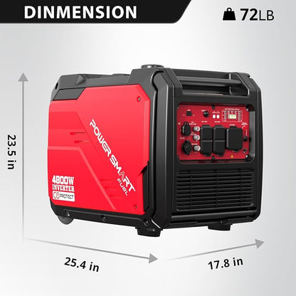 PowerSmart 4800-Watt Portable Inverter Generator - Image 7
