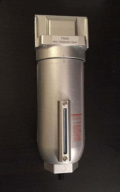 1" Inline Air Compressor In Line Water Moisture Filter Trap Separator Auto Drain - Image 3