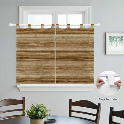 Vintage Western Bedroom Curtains 63 Inch Length, Window Curtains Tab Top - Image 4