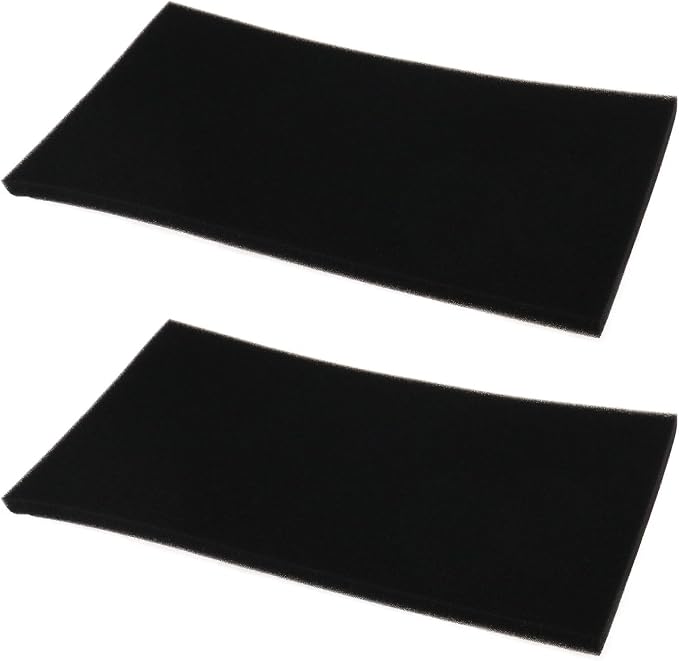 2pcs Air Filter Foam 28x15x1cm 60PPI Filter Mat Filter Insert by Be+In+Your+Mind