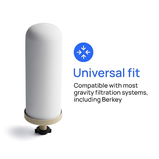 Culligan MaxClear 3 Gallon Gravity Water Filter System, Brushed Stainless-Steel - Image 5