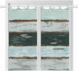 Blue Teal Living Room Curtains 84 Inch Length, Window Curtains Tab Top by Unknown