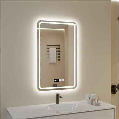 Bathroom Mirror with LED Lights，Bathroom Led Mirror ，LED Mirror by ZXCASDF