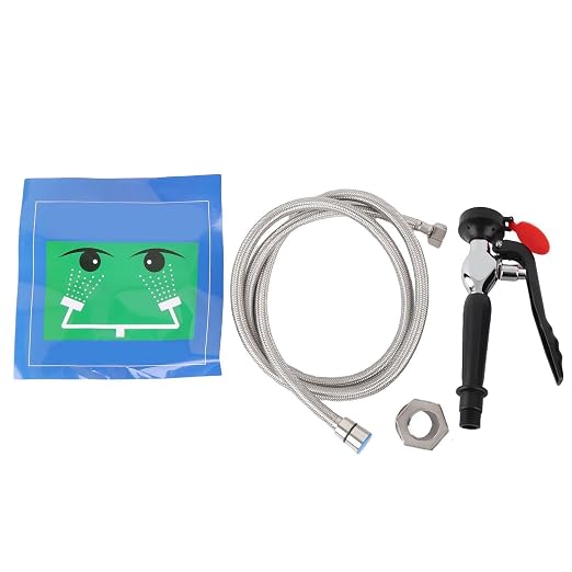 Fafeicy Emergency Eye Wash Station, Stainless Steel Eyewasher - Image 6