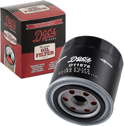 Doc's Diesel Oil Filter 12-Pack D11878-12 | Compatible - Image 2