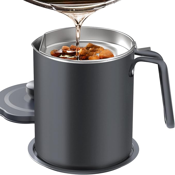 Chihee Grease Container Stainless Steel Bacon Grease Saver by Chihee
