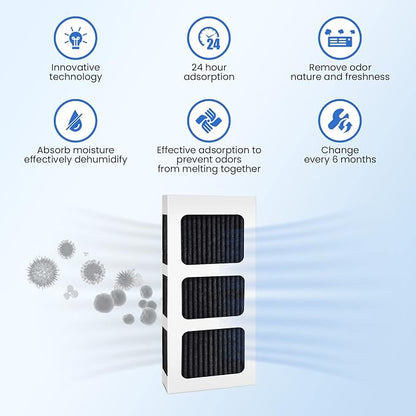 GLACIER FRESH Replacement for Frigidaire Refrigerator Air Filter, Compatible - Image 2