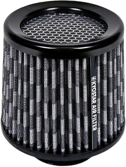 KYOSTAR Universal 3" High-Flow Air Filter, Reusable Cone Cold Air Intake by Kyostar