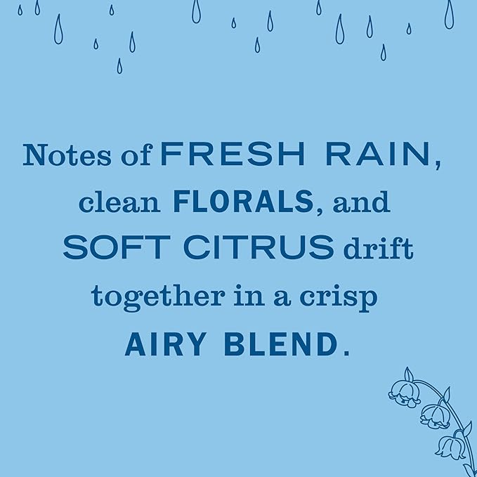 MRS. MEYER'S CLEAN DAY Scented Oil Refills, Rain Water, contains 2 .67 fl oz refills