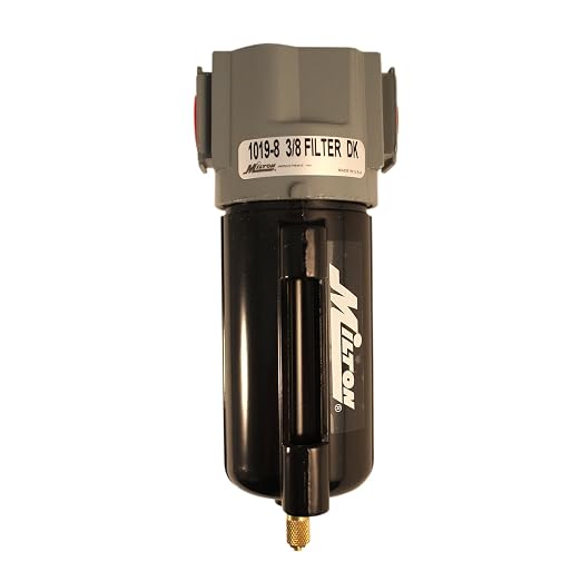 Milton 1019-8 3/8" NPT Metal FRL Filter by Milton