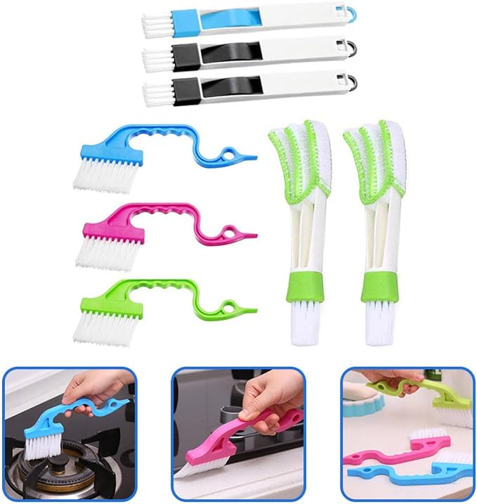 8pcs Window Cleaning Brush Set - Image 6