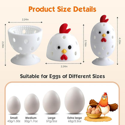 Egg Brush Cleaner, Egg Cleaner Scrubber - Image 2