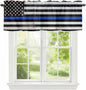American Flag Valances for Windows, 1 Panel by Unknown