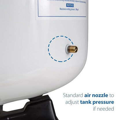 iSpring T55M 5.5 Gallon Residential Pre-Pressurized Water Storage Tank - Image 2