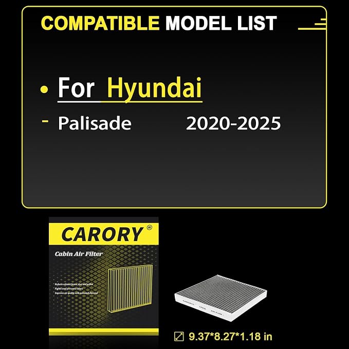 Cabin Air Filter w/Activated Carbon - Image 2