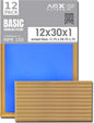 12x30x1 Air Filter Comparable to MPR 100 Basic Economy Furnace Filters by AIRXFILTERSWICKEDCLEANAIR