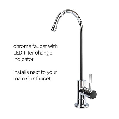 Brondell Coral UC300 Under Sink Water Filtration System – Reduces PFAS - Image 8