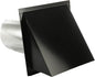 FAMCO Galvanized Steel Hooded Wall Vent by FAMCO