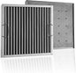 Captrate COMBO Stainless Steel Baffle Restaurant Hood Filter by CAPTIVE-AIRE
