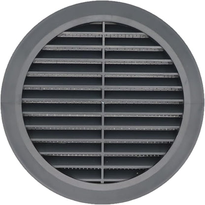 Graphite/Gray 5" Inch Round Ventilation Grille by Unknown
