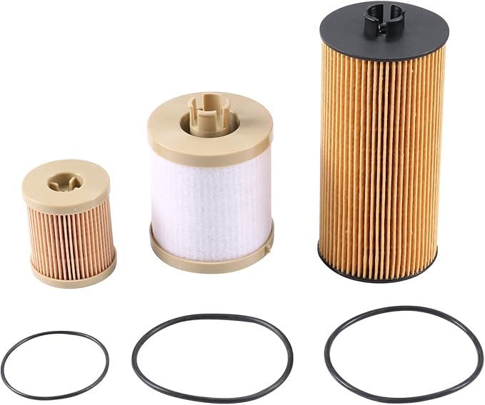 CARMOCAR FD4616 Fuel Filter and FL2016 Oil Filter Replacement by CARMOCAR