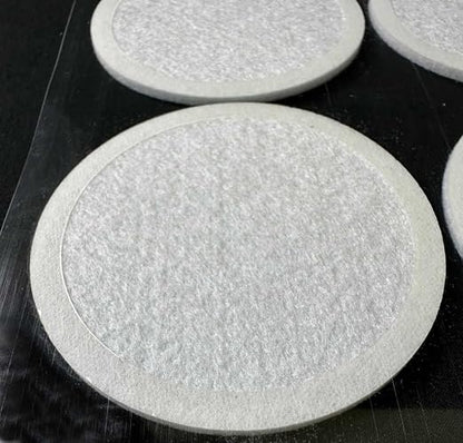 Microppose Original Synthetic Polyfil 2.5" Monotub Adhesive Filter Disks - Image 2