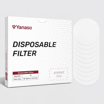 Replacement Carbon Filters Set for Portable Range Hoods by Breathethebreeze