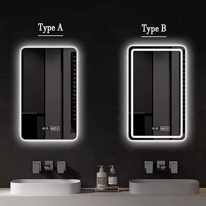 Bathroom Mirror with LED Lights, Backlit Illuminated Bathroom Mirror Wall - Image 2