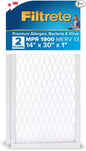 Filtrete 14x30x1 AC Furnace Air Filter, MERV 13, MPR 1900, Premium Allergen by Filtrete
