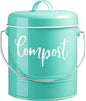 Teal Compost Bin by DAYYET