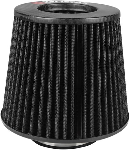 KYOSTAR Carbon Fiber 3" High-Flow Air Filter, Reusable Cone Cold Air Intake - Image 6