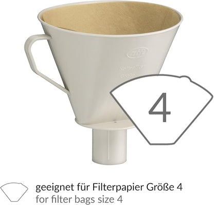 alfi Aroma Plus, Oatmeal Beige, Plastic Coffee Filter - Image 3