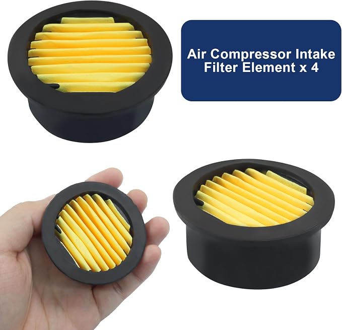 2 Pcs Air Compressor Silencer, 3/8 Inch Thread Intake Filter Muffler, 16 mm Air - Image 5