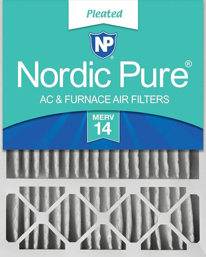 Nordic Pure 20x25x5 Honeywell/Lennox Replacement MERV 14 Air Filter 1 Pack by NordicPure