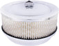 United Pacific S1106 Chrome 6 ⅜ inch Air Cleaner Assembly, Low Profile by UnitedPacific