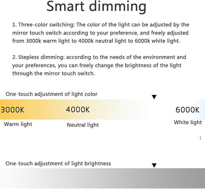 LED Illuminated Bathroom Mirror - Image 2