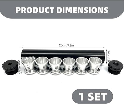 Aluminum Fuel Filter Cleaning Kit in Black | 1/2" x 28 Thread - Image 4