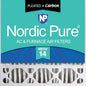 Nordic Pure 20x20x5 Honeywell Replacement Furnace Filters MERV 14 Plus Carbon 1 by NordicPure