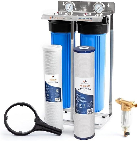 Aquaboon 2-Stage Whole House Water Filter System by Aquaboon