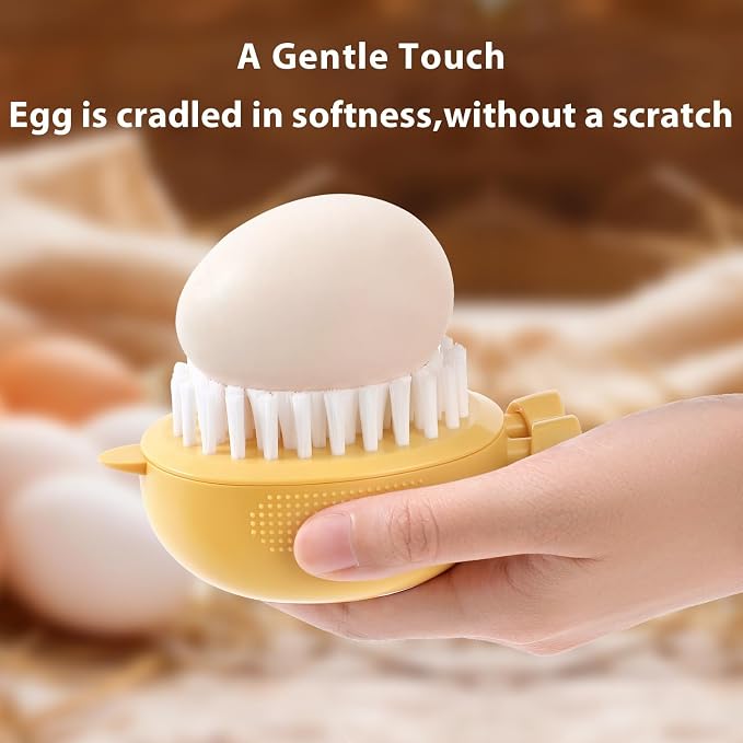 Egg Washer Cleaner for Fresh Eggs, Universal Egg Wash and Brush Scrubber for - Image 2