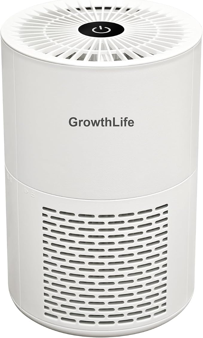 Small Desk Purifier 3-in-1 Filters Personal Air Purifier by GrowthLife