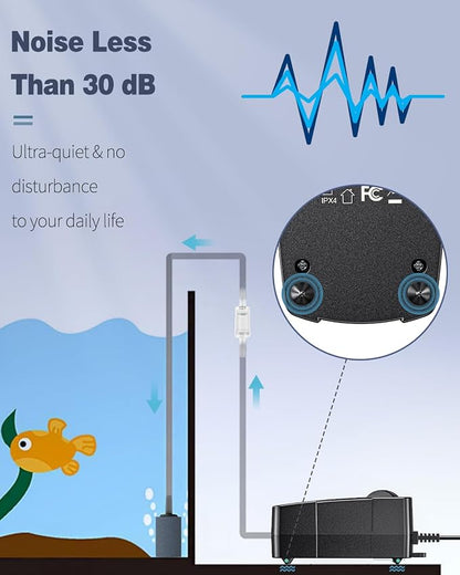 Pawfly 50 GPH Aquarium Air Pump - Image 3
