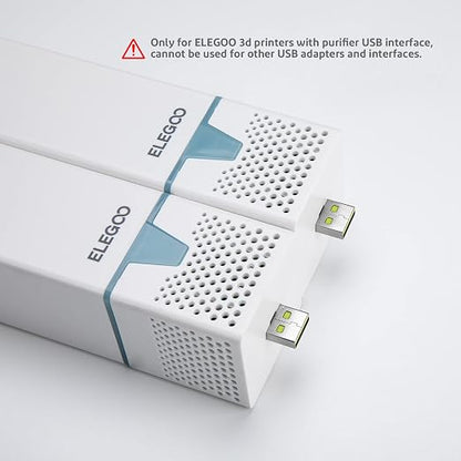 ELEGOO 2PCS USB Purifier with Built-in Activated Carbon, Compatible with - Image 3