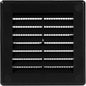 Vent Systems 4'' x 4'' Inch Black Soffit Vent Cover by VentSystems