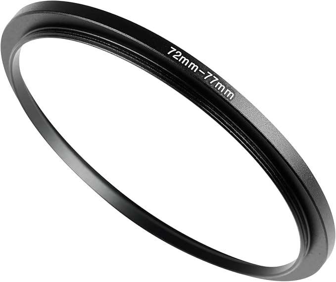 72-77mm Step-Up Ring Adapter, 72mm to 77mm Step Up Filter Ring by NFODCeilingFanWithLights