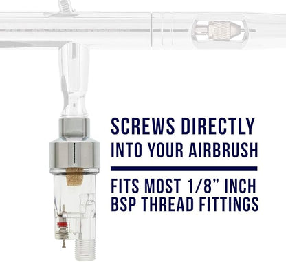Master Airbrush In-Line Mini Air Filter Water Trap - Image 2